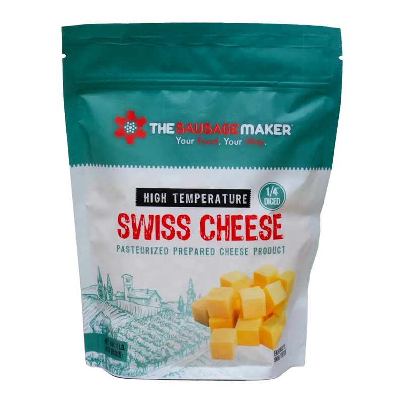 The Sausage Maker® High Temp Swiss Cheese 1 Lb Hi-Temp
