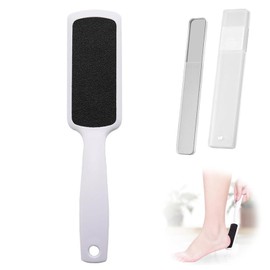 Exfoliating Foot Heel Exfoliating Heel Exfoliating Foot Exfoliating Heel Exfoliating Heel Exfoliating Coarse/Fine Double-sided Type For Dry Feet Heel File Exfoliating Nail File White