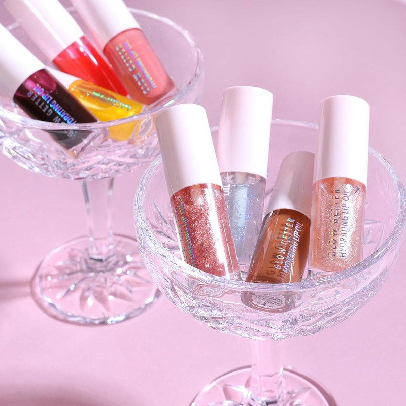Moira Lip Oil Glow Getter Hydrating (004, Tickled Pink)