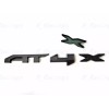 Auto Grill Door Rear Gloss Black AT4X SIERRA OVERLAY Emblem