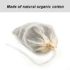 Tea Filter Bags, 50 Pack Housim Reusable Cotton Tea Bags