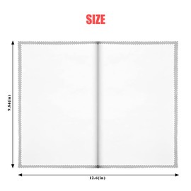 fancypost 3-Pack Multi-Layer Jewelry Cleaning Cloths - Large 10"x12" Polishing Cloths for Gold, Silver, Platinum & More