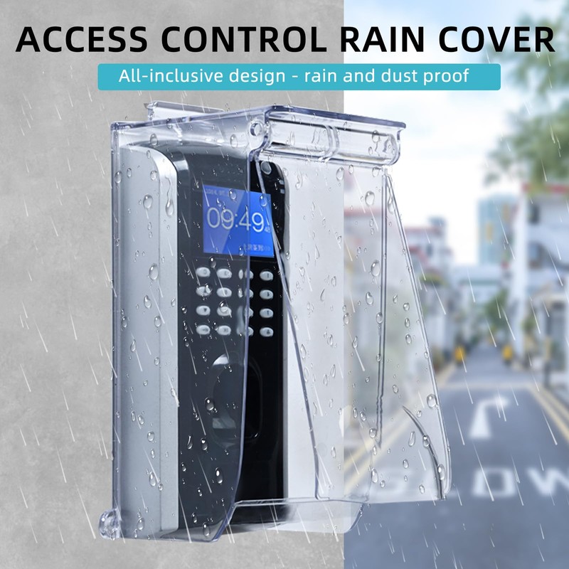 Outdoor Keypad Cover Protector,Clear Flip Cap Doorbell Rain Cover,Doorbell Cover