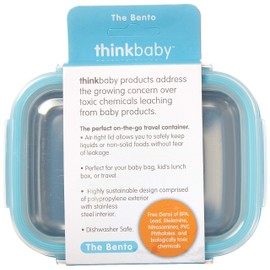 Thinkbaby BPA Free Bento Box (Light Blue)