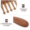FOMIYES Sandalwood Massage Comb for Women Handcrafted Detangler for Scalp