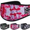 Mytra Fusion Ultra Sleek Camo Fitness Weight Lifting Belt for Heavy Lifting, Crossfit, Bodybuilding, pink, xl