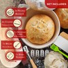 Banneton Bread Proofing Basket Set - Sourdough Bread Baking Supplies