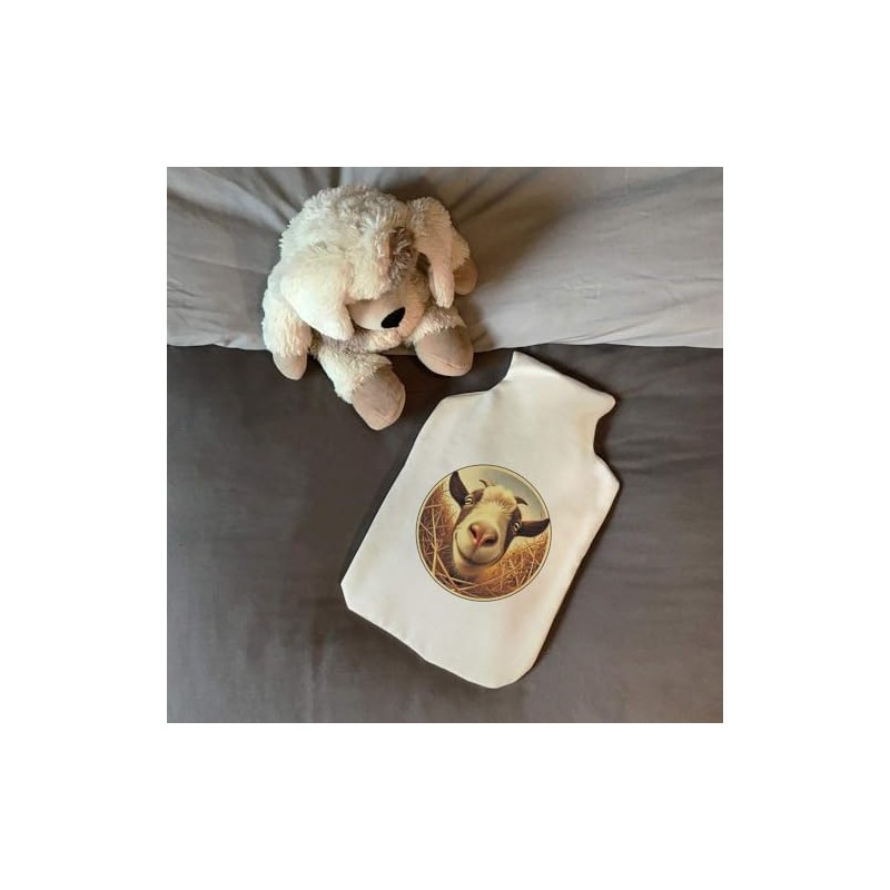 'Smiling Goat' Hot Water Bottle Cover (HW00039613)