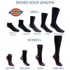 Dickies Men's Dri-tech Moisture Control Low Cut Casual Socks, Black