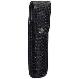 BIANCHI AccuMold Elite Chrome Snap 7911 Covered Compact Light Pouch (Basketweave Black, Size 3)