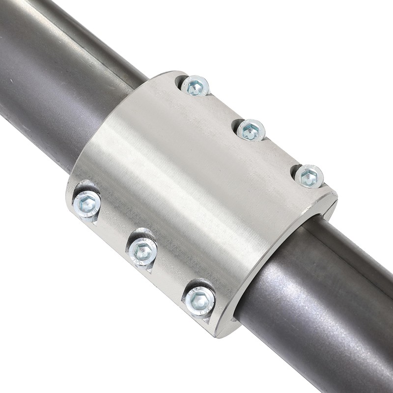 HECASA Split Collar Tube Clamp Compatible with 1-3/4 Inch OD