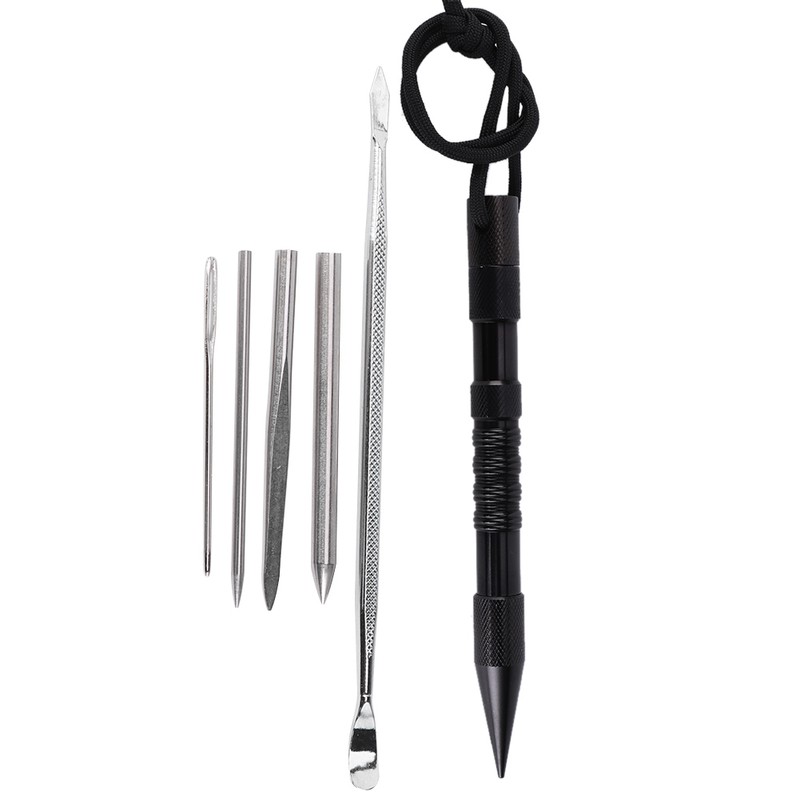 Bracelets Parachute Cord Knitting Needles Spike Kit Aluminum DIY Weaving