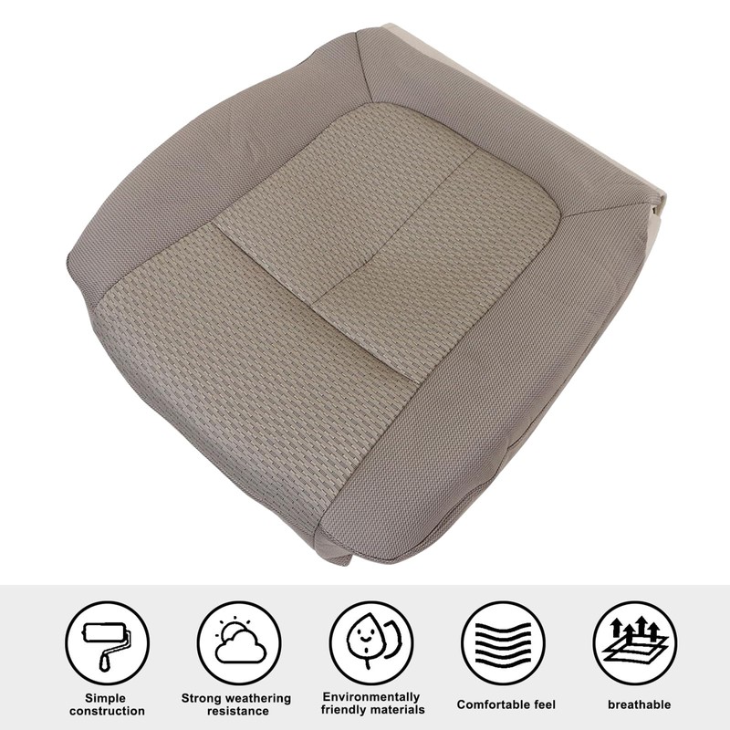 Sekeseauto Tan Front Driver or Passenger Side Bottom Replacement Cloth