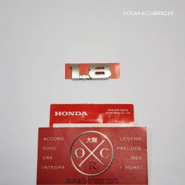 Honda Genuine OEM Honda 1.8 Emblem B18 R18 B18C JDM 75731-SNB-K50 Civic Accord CRX New
