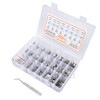 580Pcs Screws Nuts Washers Kit 304 Stainless Steel Cylindrical Head