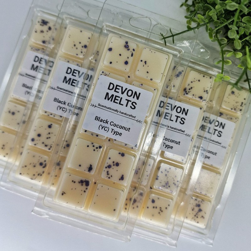 Devon Melts - Black Coconut (YC) Type - Highly Scented