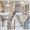 ANYTOP Square Modern Ceiling Light Fixture, 6000K Flush Mount Ceiling