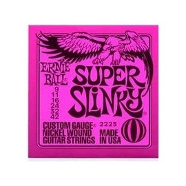 Ernie Ball P02223 Super Slinky Nickel Wound Electric Guitar Strings, 9-42 (5 Pack)