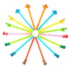 RECHENG Cute dinosaur black ink pens,Cartoon fun kawaii writing gel
