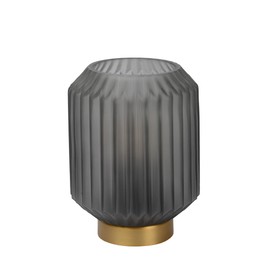 LUCIDE Sueno Table Lamp Diameter 13 cm 1 x E14 Grey