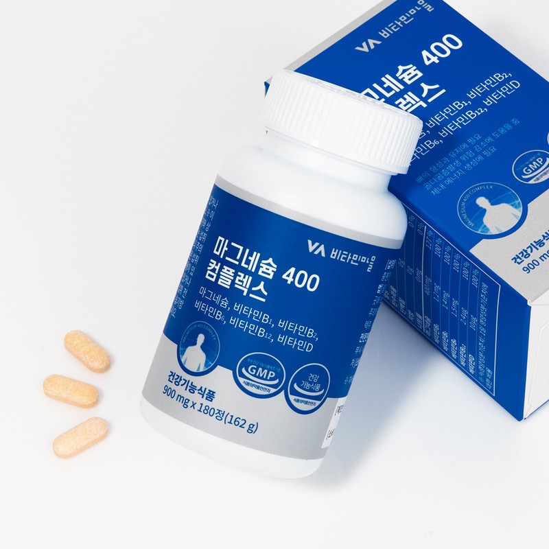 Vitamin Village [12-month supply] Vitamin Village 6-layer multifunctional magnesium 400