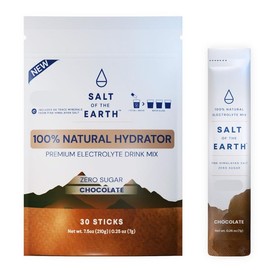 Salt of the Earth | Natural Electrolytes | Chocolate - Package Size: 12-stick box