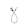 FR D-Ring Recliner Handle Cable, O-Ring tip, 4.33" Exposed Wire,