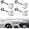 4 PCS Quick Release Hood Pins, Universal Aluminum Vehicle Hood