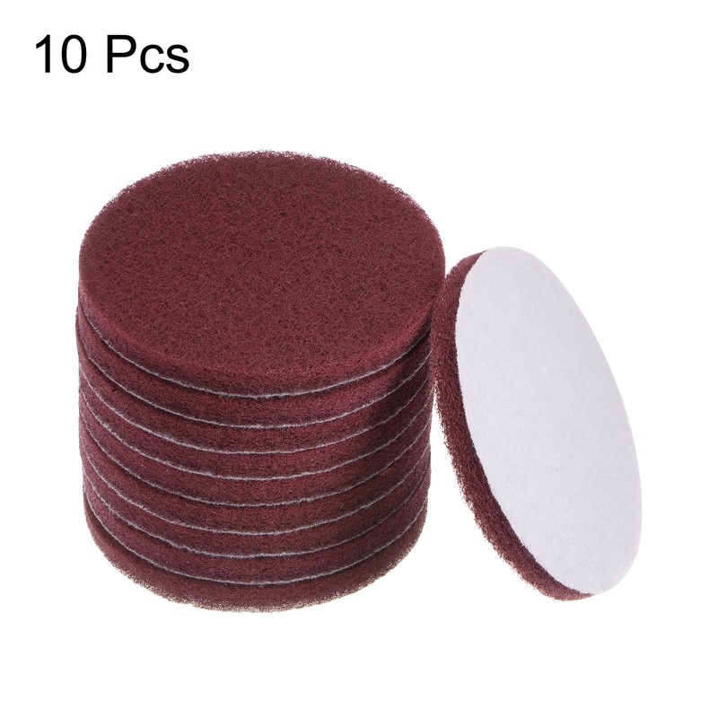 sourcing map 10pcs Drill Power Brush 5 inch Tile Scrubber
