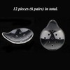 Plastic Ventilated Eye Shields Plastic Eye Coverings with Small Hole