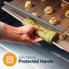 Silicone Oven Rack Shields by Linda’s Essentials (2 Pack) |