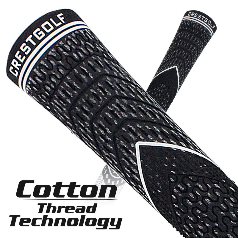 Crestgolf Updated Multi Compound Golf Grips for Golf Clubs Set
