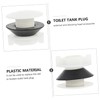 Operitacx 2Pcs Toilet Tank Plugs Durable Water Tank Connectors Easy