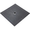 Hayward SPX1082EBLK Black Cover Square Deck Plate Replacement for Select