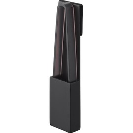 Yamazaki 1410 Face Mask Tongs with Holder, Black, Holder: W 1.4 x D 0.8 x H 5.9 inches (3.5 x 2 x 15 cm), Tower Tower, Keeps Hands Clean and Hygienic