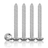 Pack of 70 Tapping Screws Stainless Steel M4 x 40