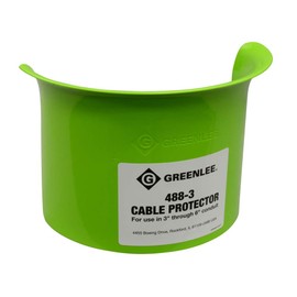 Greenlee 488-3 Protector de cable para extractor de cables, para conductos de 3 pulgadas a 6 pulgadas