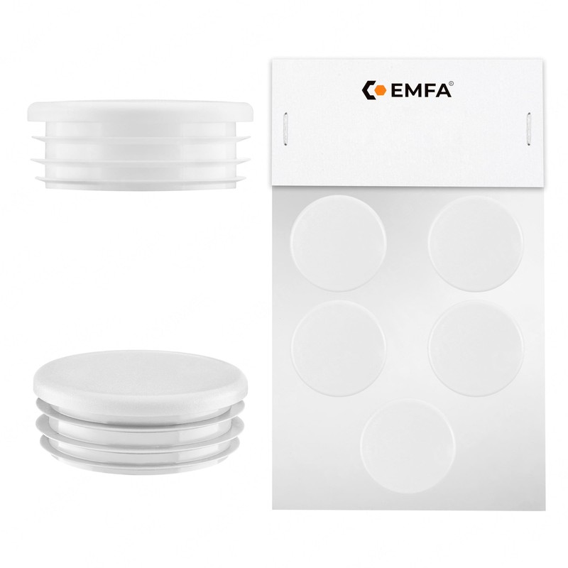 EMFA Round plug cover cap plastic lamellar plug