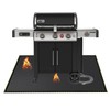 Tapete para parrilla para exteriores, protector de patio, 48 x