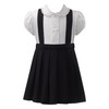 Rachel Riley Eloise Jersey Blouse & Pinafore Set