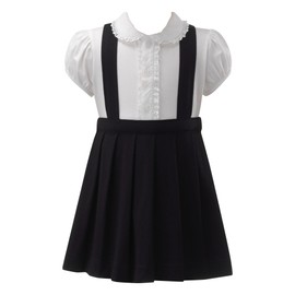 Rachel Riley Eloise Jersey Blouse & Pinafore Set