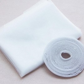 DIY Window Screen Kit with Velcro Fastener 150x200cm 4ea