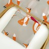 Wrapables Small JoliBag Collection Reusable Shopping Bag, Lounging Foxes