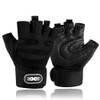 HCFGS Gym Weight Lifting Workout Gloves with Wrist Wrap Support,
