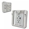 TwoUP Tech Wall Outlet Mount Kit for Ring Alarm Base