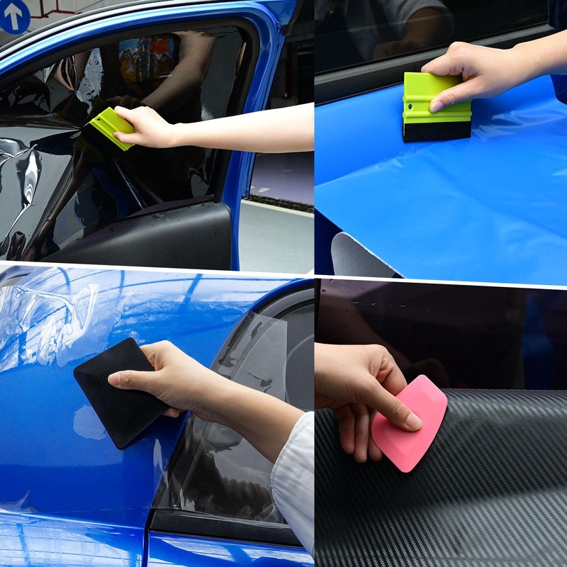 NEWISHTOOL Window Tint Kit Vinyl Wrap Tool Car Tinting Tools