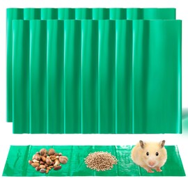 Qualirey 16 Pack Sticky Mouse Trap Sticky Rat Traps Glue Traps Roach Traps Indoor 24 Inch Pest Control Traps for Trapping Snakes Rats Spiders Roaches in Restaurant Kitchen House Supplies (Green)