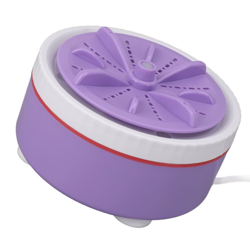 Mini Turbo Washing Machine Timed Adjustable Multifunction USB Powered Portable