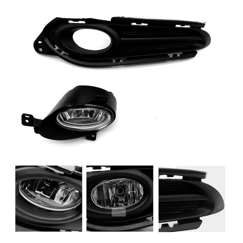 AniyaFDCX Fog Lights Compatible With 2016 2017 2018 HRV/HR-V Front