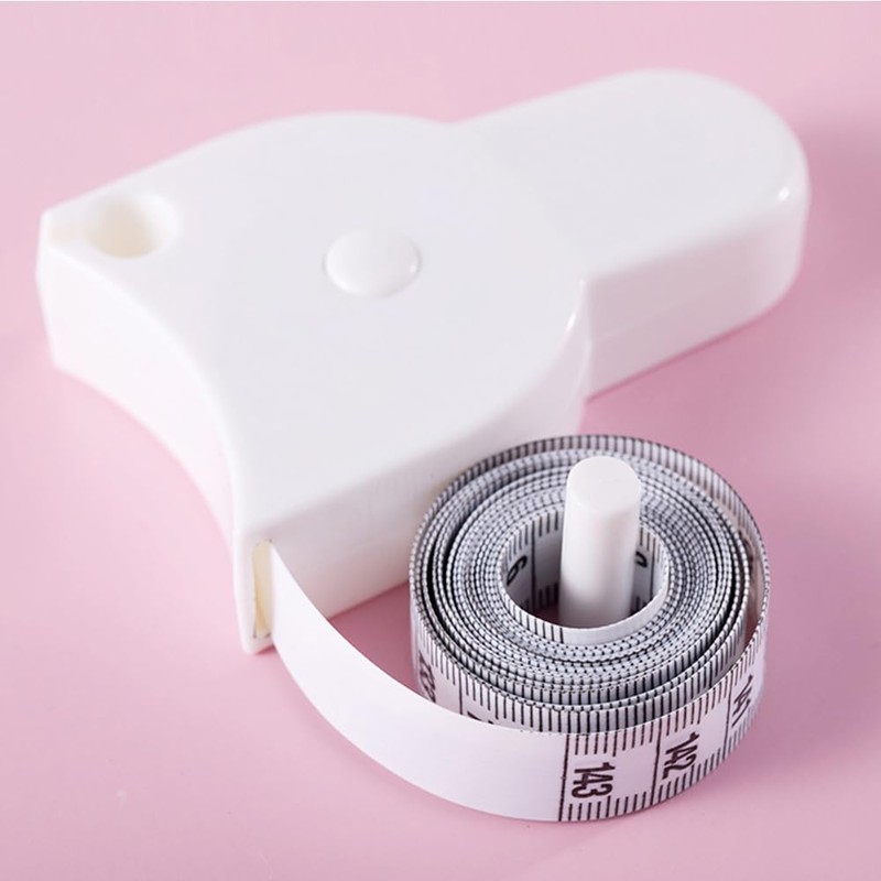 150cm Retractable Body Tape Ruler Accurate Fitness Measure Body Fat